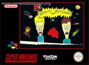 Cover MTV's Beavis and Butt-Head for Super Nintendo